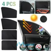 4xMagnetic Car Side Window Sun Shade Thick Cover Visor Shield UV Block Protector