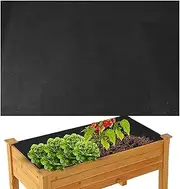 Garden Fabric - Raised Garden Bed Liner, Vegetable Trugs Soil Protective Mat | High Permeability Ground Cover Mat, Wed Barrier Landscape, Driveway Fabric, Garden Cloth for Gardening Farming