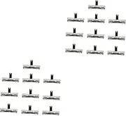 Hoement 2sets Ohm Mono Potentiometer Slide B50k Potentiometer for Lighting 10pcs*2