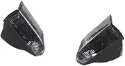 Front Rear Turning Indicator Lights Motorcycle Rear Light Covers, for 749/999, for Multistrada Turn Signal Light Indicator Blinker Lamp Lens Cover Accessories Motorcycle Turn Signal Lights(BLA