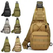 Tactical Men Backpack Sling Bag Chest Shoulder Fanny Pack Cross Body Molle Pouch