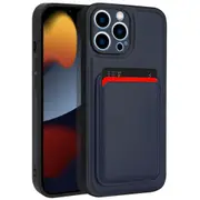 ZUSLAB iPhone 13 Pro Max Case, Magnetic Detachable Card Holder Wallet Shockproof Heavy Duty Protective Cover for Apple (2021) - Blue