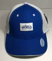 Ahead Performance Playgolfmyrtlebeach.com Baseball Cap Hat Adjustable Blue White