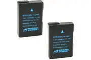 Wasabi Power ENEL14 Battery (2-Pack) for Nikon EN-EL14,EN-EL14a and Nikon Coolpix P7000, P7100, P7700, P7800, D3100, D3200, D3300, D5100, D5200, D5300, Df