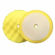 Superior Pads and Abrasives PCY08 8" Buffing Foam Pad for Compounding (Yellow)