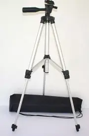 Bubble Level 50" Pro Tripod With Case for Samsung WB2100 DV150F ST72 ST150