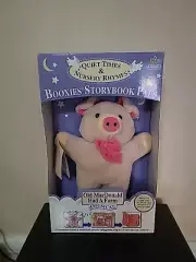 NEW VINTAGE Quiet Times & Nursery RHymes Booxies Story Book Pals.