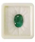 3.00 Ratti Green Emerald (Panna Stone) Original Certified Cultured Loose Panna