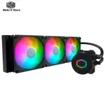 COOLER MASTER ML360L V2 ARGB 黑色版 CPU 水冷器液體冷卻 120MM 可尋址 RGB 風