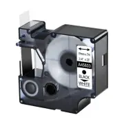 45803 Label For Dymo D1 Labelmanager 300 350 350D 19mm 7M Tape Black on Wihte