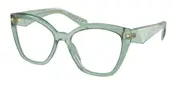 Prada PR 20ZV 11R1O1 Men's Glasses Green Size 52 - Private Health Rebate - Blue Light Block Available