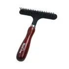 Professional Cat Grooming Rake Brush Dog Cat Anti-knot Comb with Handle