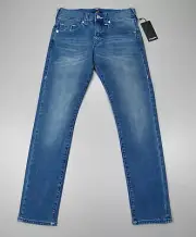 True Religion Jeans Geno Relaxed Slim 107207 Medium Cloudburst Men's Size 29x32