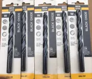 (5) 7/16" High Speed Steel Black Oxide Drill Bit 3x Linger 135° Split Point