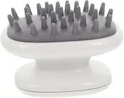 WEKAMOS Creative Shampoo Massaging Brush Rubber Hair Washing Tool for Deep Scalp Treatments Exfoliation for All Hair Shower Accessory for Teen