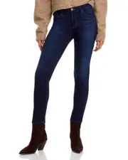 Ag Prima Mid Rise Ankle Cigarette Jeans in Concord