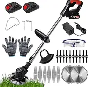 Cordless Grass Trimmer Lawn Grass Brush Cutter Blade 24v 800w Strimmer Portable Mower Electric Whipper Snipper Garden Tool