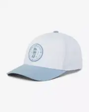 TravisMathew Men's Hidden Harbor Snapback Adjustable Hat Cap, White