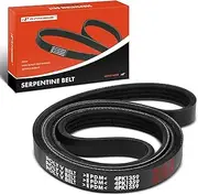 A-Premium Engine Serpentine Drive Belt Compatible with Ford Escape 2013-2020, Fusion 2013-2020, Focus 2013-2018, Transit Connect 2014-2022 & GMC Astro 1981-1982, L4 2.0L 2.3L 2.5L, L6 7.0L