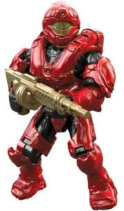 Mega Construx Halo 10TH Anniversay GOLD Series H5 SPARTAN STINGER SEALED