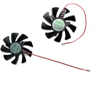 Graphics Card Fan Cooler Fan for MAXSUN GTX1650 1060 1050TI RX550 Replacement