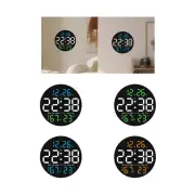 Digital Wall Clock with Remote Control Alarm Clock for Office Classroom Dorm