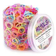 Small Toddler Elastics Mini Hair Ties Rubber Bands for Hair Ponytail Holders ...