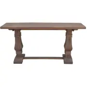 Florence Console Hall Entrance Table 160cm Pedestal Timber French Provincial