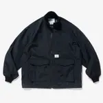 現貨 WTAPS JFW-05 / JACKET / NYLON. TAFFETA BLACK 飛行夾克