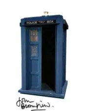 Doctor Who Autograph: JOHN BLOOMFIELD (Costume Designer) Signed Photo