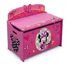 Delta Children Deluxe Toy Box, Disney Minnie Mouse