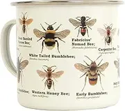 Gift Republic Bee Enamel Mug