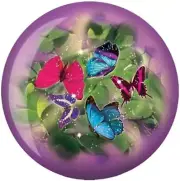 Butterflies Glow Viz-A-Ball Bowling Ball (8Lbs)