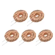 Toroid Inductance Copper Coil Magnetic Inductor 330uH 5A for DIY 10Pcs