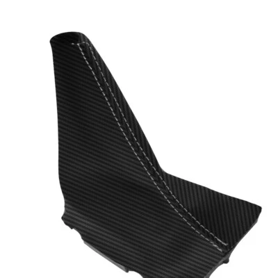 Manual Shift Boot PVC Carbon for Ford Fiesta 2011-2019 Gray Stitch