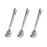 Leadigol 3PCS Coffee Scoop Clip,Long Handle Coffee Measuring Spoon Multifunct...
