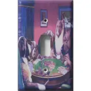 SnazzySwitch Dogs Playing Decorative Light Switch Plate Cover