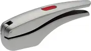 Zyliss Garlic Press Susi 3, Aluminium, Silver, No Need to Peel Garlic Crusher for Crushing Garlic/Garlic Bulbs/Ginger with Integrated Cleaning Tool, Dishwasher Safe