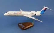 Air Inter France Fokker 100 F-GPXA Desk Top Display Jet Model 1/72 AV Airplane
