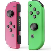 Remote Controller for Switch OLED,L/R Wireless Controllers Compatible with Switch Replacement Joycon with Wake-up/Screenshot