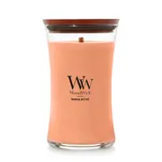 WoodWick Wax Manuka Nectar Scented Candle Home Fragrance Large 17.5cm Orange