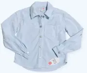 Girls Medium 10/12 Colorful Planet Soft Cord Shacket Shirt Jacket Light Blue New