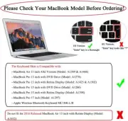 Silicone Keyboard Cover for Old Version MacBook Air 13" MacBook Korean Language