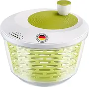 Westmark 243022EA Salad Spinner Capacity 4.4 litres Diameter 23.5 cm Plastic BPA-Free Spinderella Transparent/White/Green