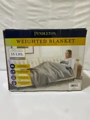 Pendleton weighted blanket 48inX72in 15 LBS Promote Better Sleep New With Box