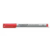 Staedtler | Lumocolor Single Pen Medium Non-Permanent Marker | Red | Writing Pen
