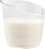 First Milk Collection Cup | 35ml Pour Measuring Cup | Cup with Clear Measurement Scales, Reusable Angled Cup for Breastfeeding