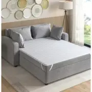 Madison Park Essentials Frisco Quilted Waterproof Sofabed Mattress Pad, Full