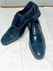Kenneth Cole Reaction 'BIG WH-EEL-S' Cap Toe Oxford Black Men’s Size 8