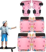 Roller Skating Protective Gear - Knee Pads for Kids | Adjustable Kids Skateboard Scooter, Roller Skating Cycling Protection Gear